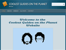 Tablet Screenshot of coolestguidesontheplanet.com